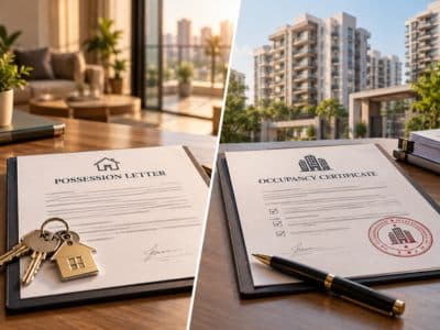 Possession Letter vs Occupancy Certificate: What Is the Difference?